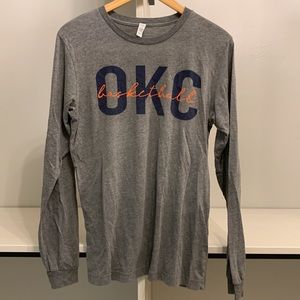 OKC Basketball Long Sleeved Tee